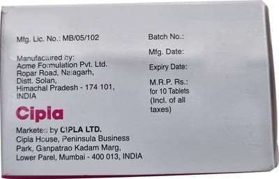 Dydrolady Art 10mg Strip Of 10 Tablets