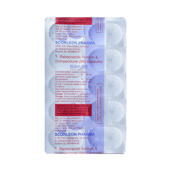 Multirab Dsr 20/30 Mg Strip Of 10 Capsules