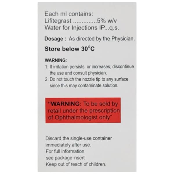 Secadrops Pouch Of 0.2Ml Eye Drops (Pack Of 5)