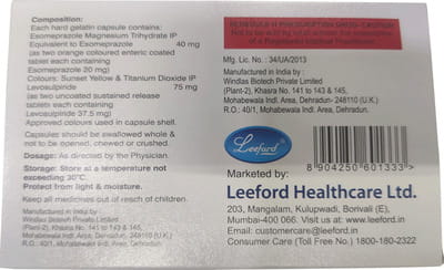 Esomefol Sl Strip Of 10 Capsules