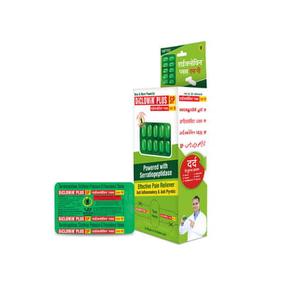 Diclowin Plus Sp Strip Of 10 Tablets
