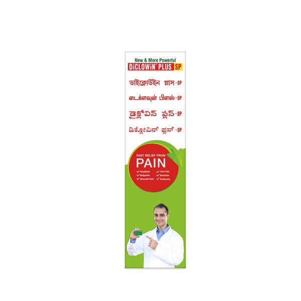 Diclowin Plus Sp Strip Of 10 Tablets