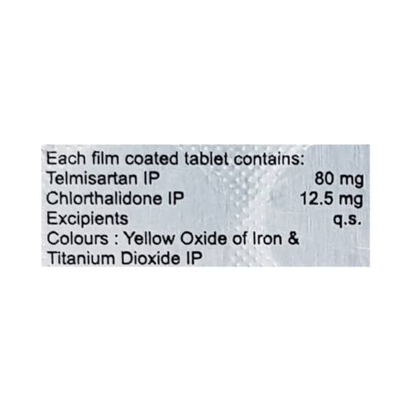 Telcure Ch 80Mg Strip Of 15 Tablets
