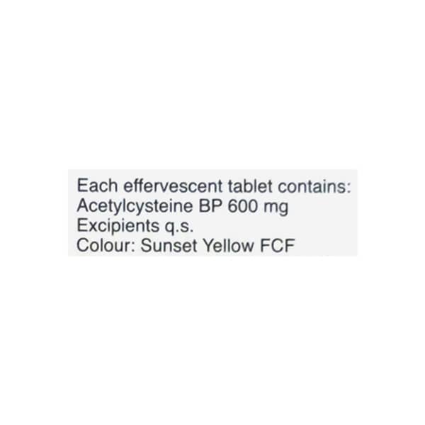 Efetil 600Mg Orange Flavour Sugar Free Strip Of 10 Effervescent Tablets