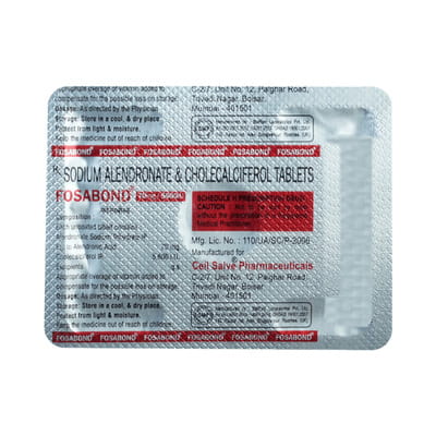 Fosabond 70mg/5600iu Strip Of 4 Tablets