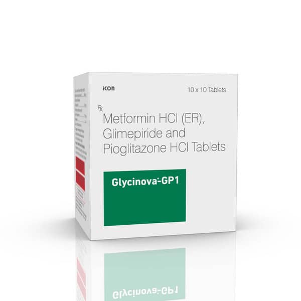 Glycinova Gp 1mg Strip Of 10 Tablets