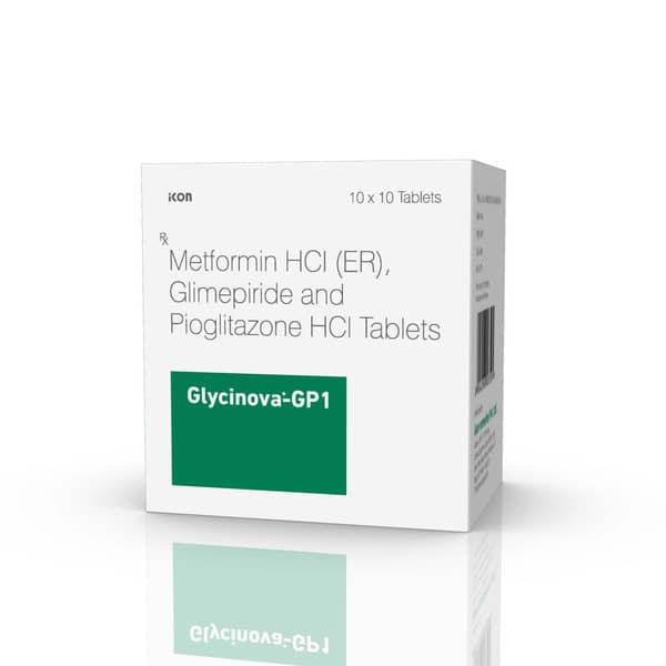 Glycinova Gp 1mg Strip Of 10 Tablets