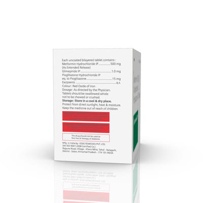 Glycinova Gp 1mg Strip Of 10 Tablets