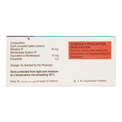 Biltal M 20mg Strip Of 10 Tablets