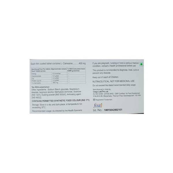 Cognicare Ds Strip Of 10 Tablets