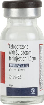Trupera 1.5gm Dry Vial Of 1 Powder For Injection