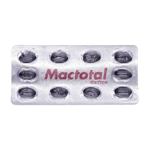 Mactotal Strip Of 10 Soft Veg Capsules
