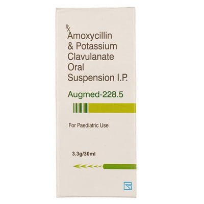 Augmed 228.5mg Bottle Of 30ml Dry Suspension