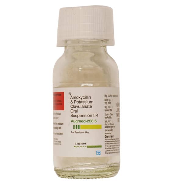 Augmed 228.5Mg Bottle Of 30Ml Dry Suspension