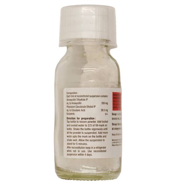 Augmed 228.5Mg Bottle Of 30Ml Dry Suspension