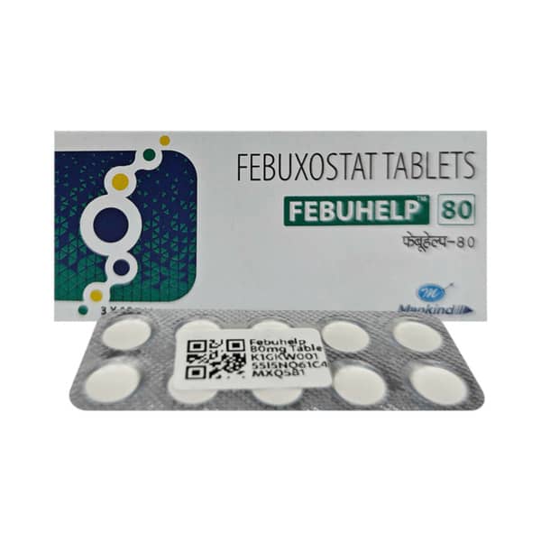 Febuhelp 80Mg Strip Of 10 Tablets