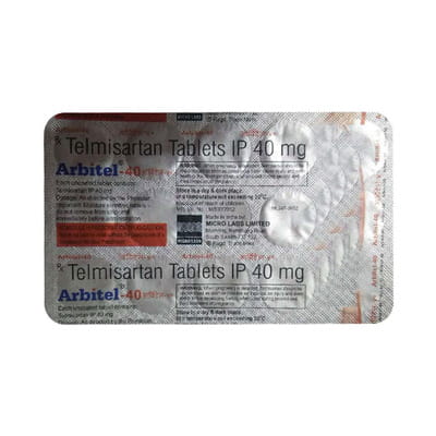 Arbitel 40mg Strip Of 15 Tablets