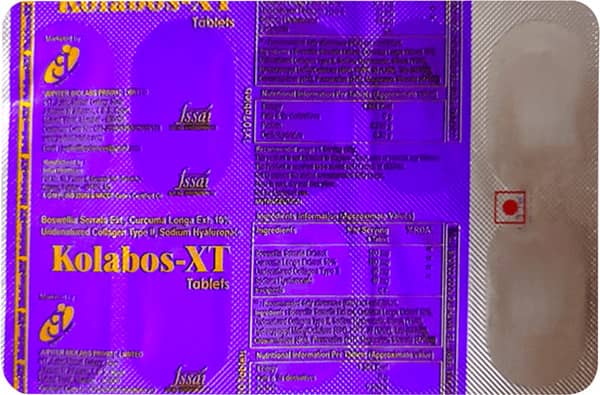 Kolabos Xt Strip Of 10 Tablets