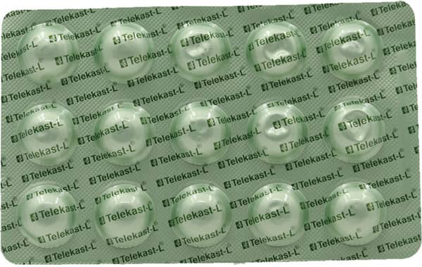 Telekast L Strip Of 15 Tablets