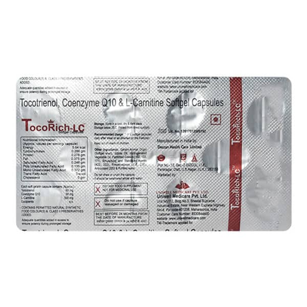 Tocorich Lc Strip Of 10 Tablets