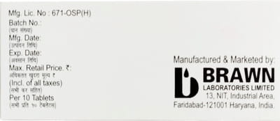 Dapbru Strip Of 10 Tablets