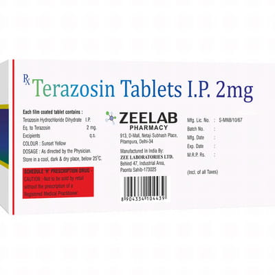 Terisin 2mg Strip Of 10 Tablets