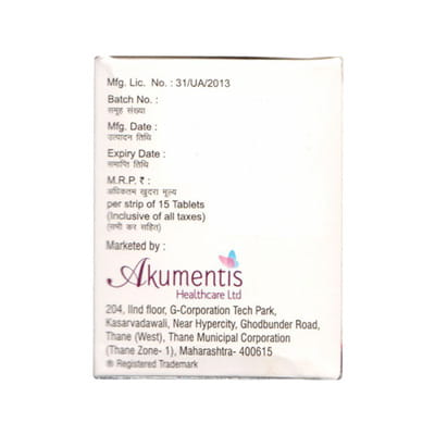 Benitowa Tm 4/40mg Strip Of 15 Tablets