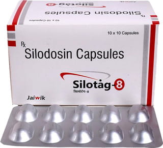 Silotag 8mg Strip Of 10 Capsules