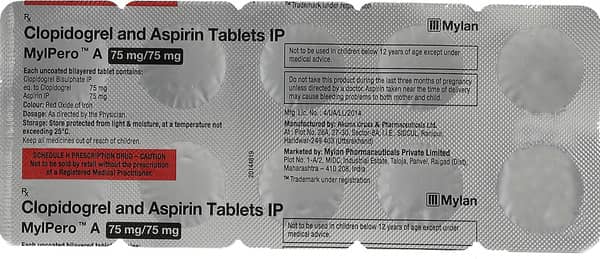 Mylpero A Strip Of 10 Tablets