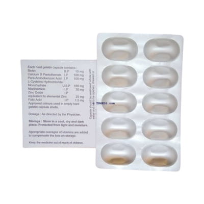 Cutein Strip Of 10 Capsules