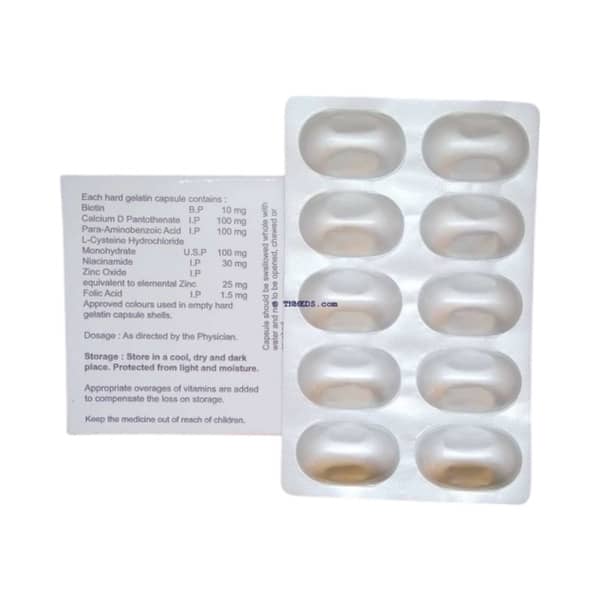 Cutein Strip Of 10 Capsules