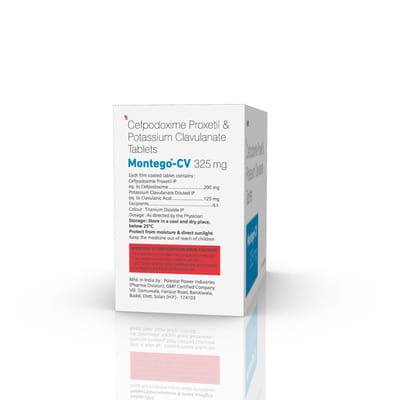 Montego Cv 325mg Strip Of 10 Tablets