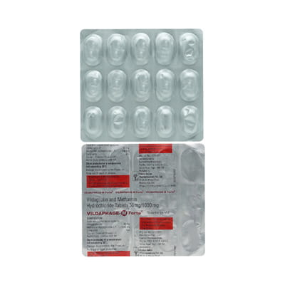 Vildaphage M Forte Strip Of 15 Tablets