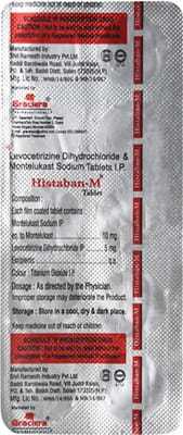 Histaben 5 Mg Tablet 10