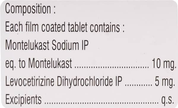 Histaben 5 Mg Tablet 10