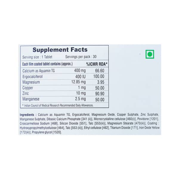 Calorich Aqua Strip Of 15 Tablets