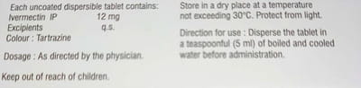Iverhope 12mg Strip Of 10 Tablets