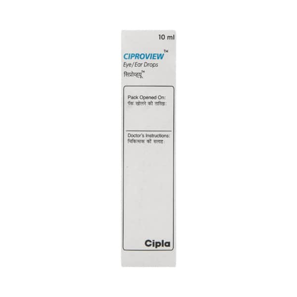 Ciproview Bottle Of 10Ml Eye/Ear Drops