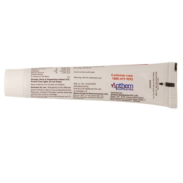 Grantin D Tube Of 30Gm Gel
