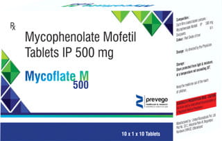 Mycoflate M 500mg Strip Of 10 Tablets