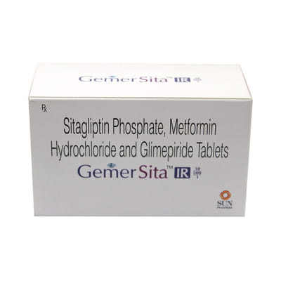 Gemer Sita Ir 50/500/1mg Strip Of 10 Tablets