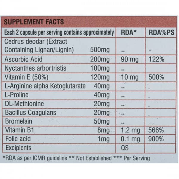 Intrene Strip Of 20 Veg Capsules