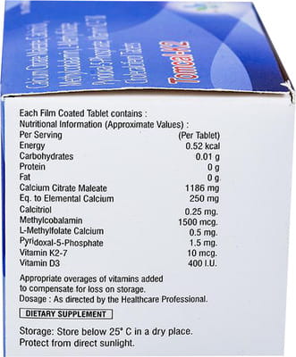 Tomcal K2 Strip Of 10 Tablets