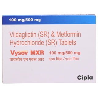 Vysov Mxr 100/500Mg Strip Of 15 Tablets