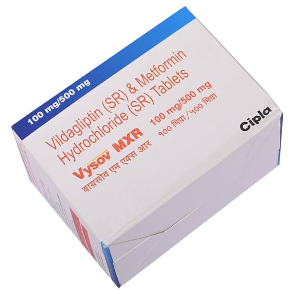 Vysov Mxr 100/500Mg Strip Of 15 Tablets