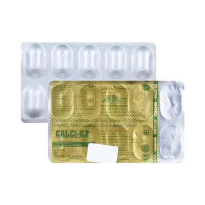 Calci K2 Strip Of 10 Tablets