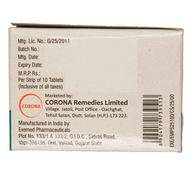 Empabite S 25/100mg Strip Of 10 Tablets
