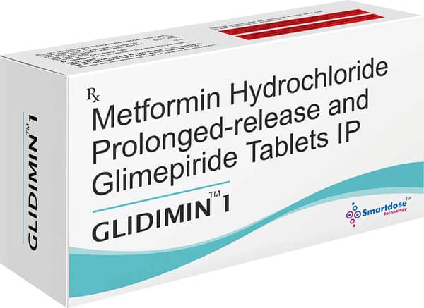 Glidimin 1mg Strip Of 10 Tablets