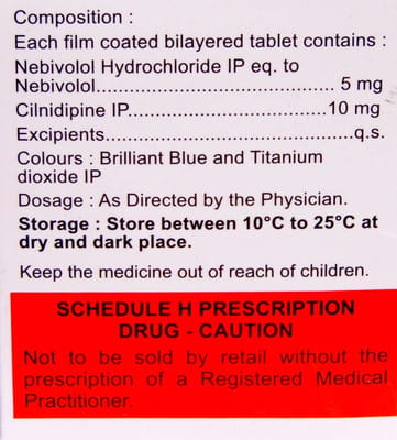 Ln Beta 5mg Strip Of 15 Tablets