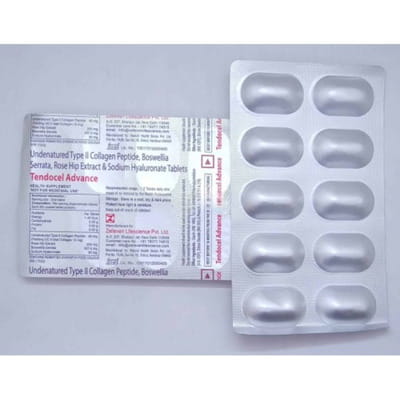 Tendocel Advance Strip Of 10 Tablets